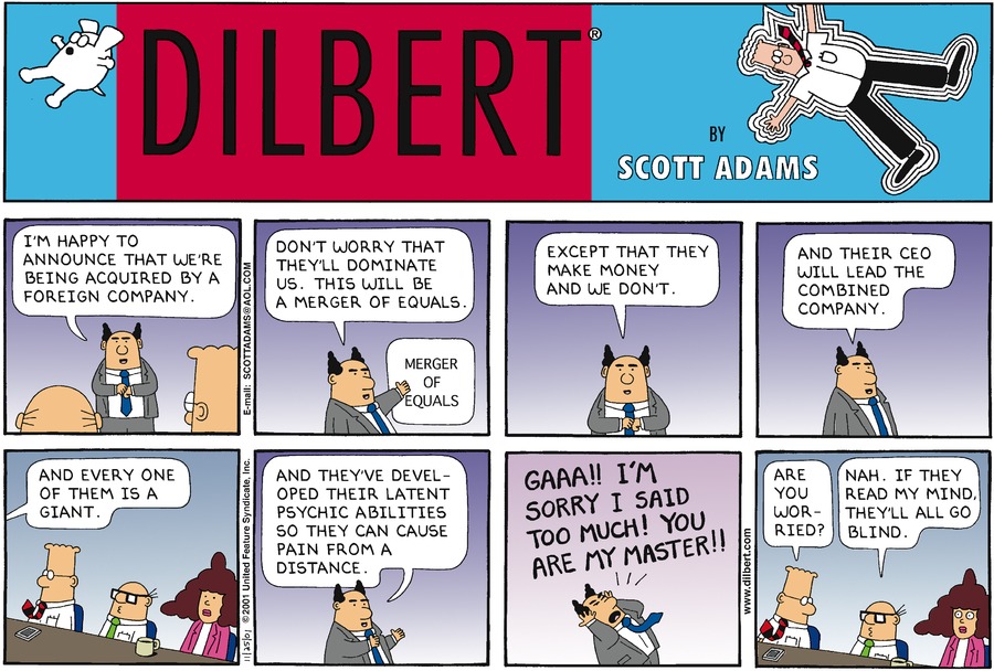 Dilbert Cartoon
